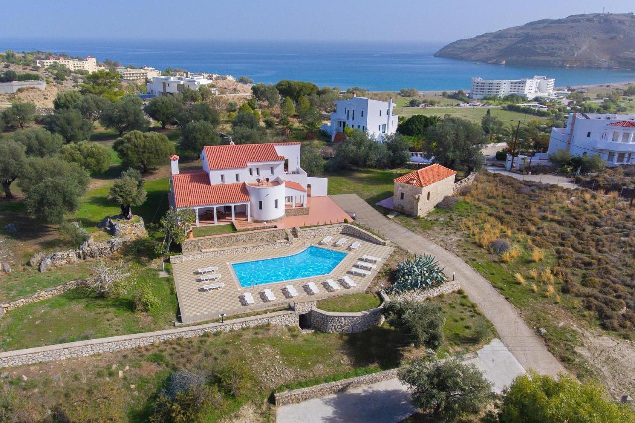 Villa Krokali Lindos Exteriér fotografie