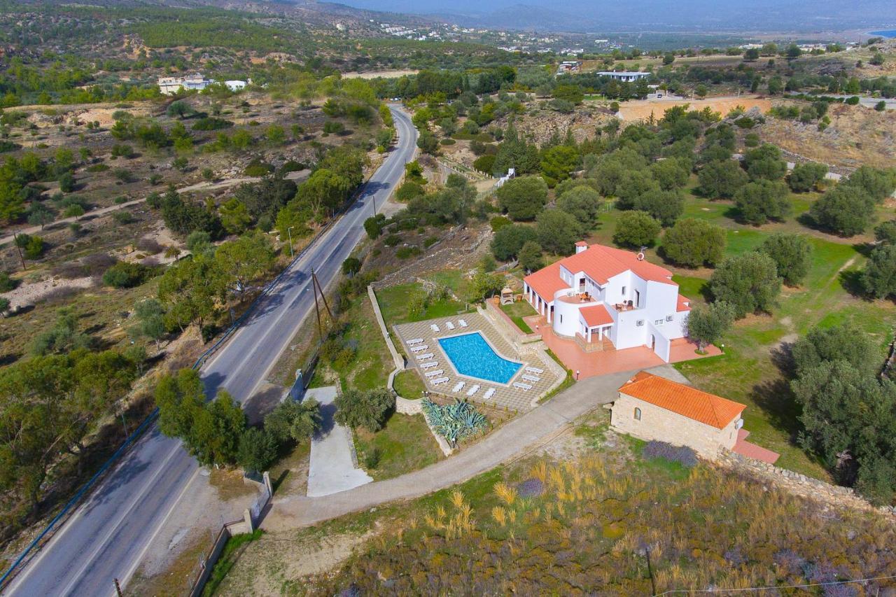 Villa Krokali Lindos Exteriér fotografie