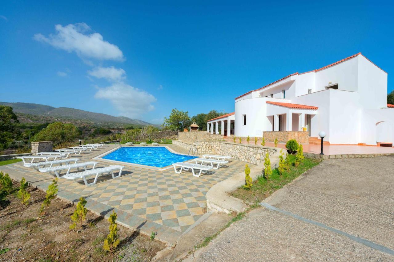 Villa Krokali Lindos Exteriér fotografie